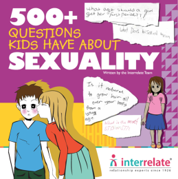 500+ Questions Kids Have About Sexuality